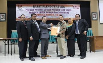 Bawaslu Awasi Penetapan Perolehan Kursi DPRD Kabupaten Semarang
