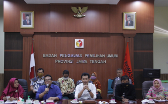 Bawaslu Jateng Halal Bihalal dan Persiapan Pengawasan Pilkada Lanjutan