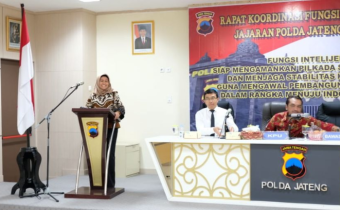 Bawaslu Jateng Sampaikan Potensi Kerawanan Pilkada 2020 di hadapan Kasat Intel Polda Se-Jateng