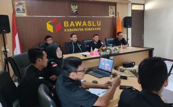 Bawaslu Ikuti Rapat Forum Koordinasi PDPB Periode Juni Tahun 2022