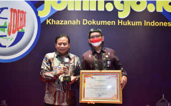 Bawaslu Kembali Raih Peringkat Terbaik Kedua JDIH Award 2021