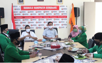 Perjelas Netralitas ASN dalam Pilkada, DPC PPP Kabupaten Semarang lakukan Audiensi dengan Bawaslu