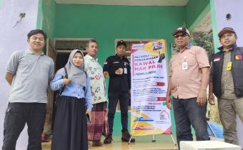 Patroli Pengawasan, Panwascam Sumowono Temukan Warga Belum Masuk Daftar Pemilih