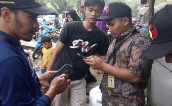 Senjoyo Lokasi Padusan Menjelang Puasa Ramadhan, Menjadi Sasaran Patroli Pengawasan Kawal Hak Pilih.