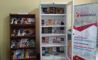 Perdana di Indonesia, Hari ini "Pojok Bawaslu" Diresmikan di Perpustakaan USM