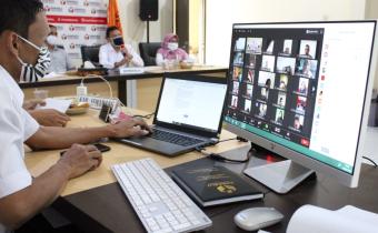 Bawaslu Kabupaten Semarang menyelenggarakan diskusi daring Sekolah Kader Pengawas Partisipatif (SKPP) Tahun 2020