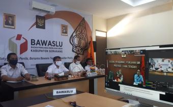 Rapat Koordinasi Penanganan Pelanggaran, Fritz Edward Siregar : Pengawas Pemilu Harus Pastikan KPU Terapkan Protokol Kesehatan Dalam Pilkada 2020