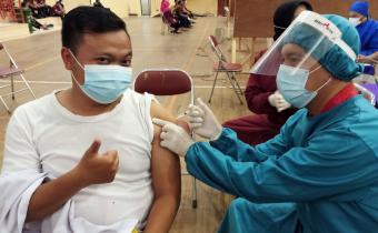 Seluruh anggota dan Sekretariat Bawaslu Kabupaten Semarang Jalani Vaksinasi Covid-19 ke-2