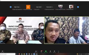 Rapat Forum Koordinasi PDPB, Bawaslu Ingatkan KPU Afirmasi Pemilih Disabilitas