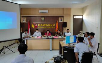 Tingkatkan Kapasitas Pengelolaan JDIH, Bawaslu Hadirkan Narasumber Kabag Hukum Setda