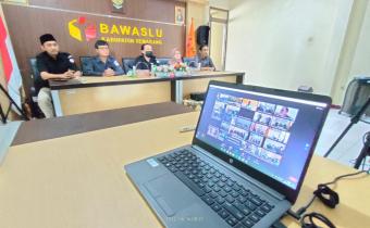 Tahapan Dimulai, Bawaslu Gelar Apel Siaga Pengawasan Pemilu 2024