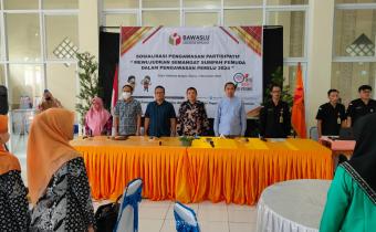 Bawaslu Kabupaten Semarang Gelar Sosialisasi Pengawasan Partisipatif, Seluruh Peserta Tandatangani Deklarasi Pemilu Berintegritas