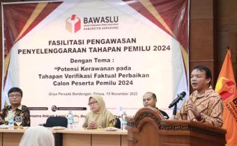 Bawaslu Petakan Potensi Kerawanan Verifikasi Faktual Perbaikan Calon Peserta Pemilu 2024