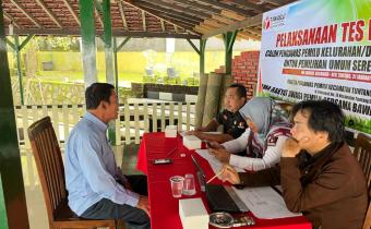 Tes Wawancara Calon PKD, Panwaslu Kecamatan Tuntang: Kami Harap Mendapatkan PKD Terbaik