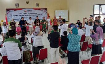 Pukul Kentongan, Tandai Bawaslu Siaga Pengawasan Satu Tahun Menuju Pemilu 2024
