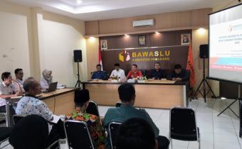 Sampaikan Potensi Sengketa Proses Tahapan Pencalonan Perseorangan DPD, Bawaslu Koordinasi dengan KPU dan Parpol.