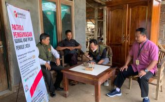 Kawal Hak Pilih, Panwascam Susukan Menyisir Daerah Terpinggir Kabupaten Semarang