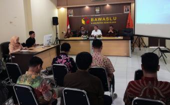 Bawaslu Kabupaten Semarang Gelar Rapat Peningkatan Kapasitas SDM