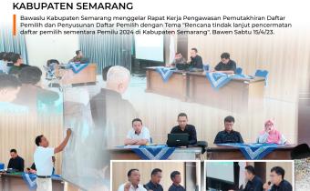 Cermati DPS, Bawaslu Gelar Raker Bersama Panwascam