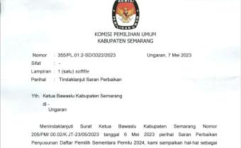 Terima Saran Perbaikan DPS dari Bawaslu, Ini Jawaban KPU