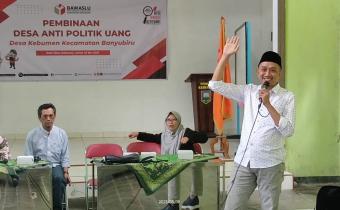 Kuatkan Peran Desa Anti Politik Uang, Bawaslu Adakan Pembinaan di Kebumen