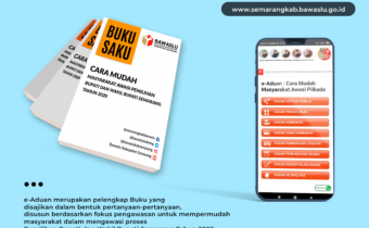 Tingkatkan Pengawasan Partisipatif Masyarakat, Bawaslu Sediakan Buku Saku dan Sistem e-Aduan