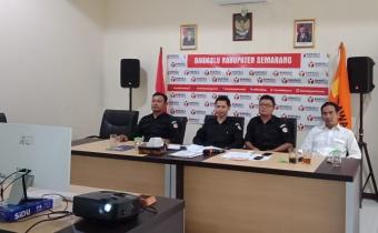COVID-19 Tidak menghalangi pembentukan PPID Bawaslu Kabupaten / Kota Se Jawa Tengah.