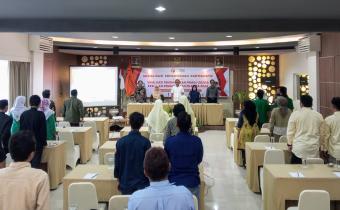 Suasana kegiatan sosialisasi pengawasan partisipatif