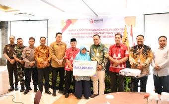 Bawaslu berikan santunan kepada ahli waris