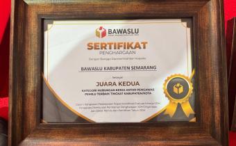 Sertifikat Penghargaan