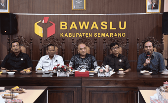Kunjungan Pimpinan DPRD Kabupaten Semarang di Bawaslu Kabupaten Semarang