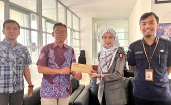 Penyerahan Imbauan kepada KPU Kabupaten Semarang