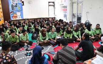 Kegiatan Studi Visit SMK H Moenadi Ungaran ke Bawaslu Kabupaten Semarang, Kamis 9 Oktober 2025