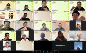 Diskusi Daring Pendidikan Pengawas Partsipatif (P2P) Daring 2025 Kelas C.