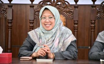 Koordinator Divisi Hukum dan Penyelesaian Sengketa Bawaslu Kabupaten Semarang, Ummi Nu'amah