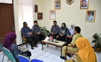 Audiensi Bawaslu Kabupaten Semarang ke Badan Kesbangpol Kabupaten Semarang, Selasa 27 Januari 2026