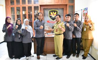 Audiensi Bawaslu Kabupaten Semarang ke Badan Kesbangpol Kabupaten Semarang, Selasa 27 Januari 2026