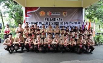 Pelantikan Pengurus Mabi dan Pimpinan Saka Adhyasta Pemilu Kwarda Jawa Tengah Periode 2026-2031