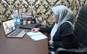 Anggota Bawaslu Kabupaten Semarang Divisi Hukum dan Penyelesaian Sengketa, Ummi Nu'amah Mengikuti kegiatan Ekspos dan Proyeksi Divisi Penyelesaian Sengketa Bawaslu Provinsi Jawa Tengah, Selasa 3 Februari 2026