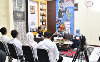 Proses Pengambilan Video Podcast Bawasantai Edisi 1, Rabu 4 Februari 2026