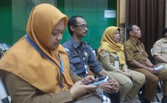 Kepala Sekretariat Bawaslu Kabupaten Semarang, Marjiono (kedua kiri) menghadiri undangan Forum Perangkat Daerah RKPD Kabupaten Semarang Tahun 2027 pada Senin, 23 Februari 2026.