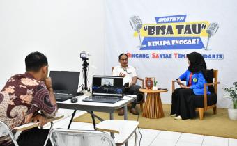 Ketua Bawaslu Kabupaten Semarang Jadi Narasumber Podcast Ramadhan Undaris pada Selasa, 3 Maret 2026.