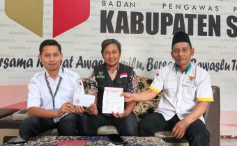 Penyerahan infak Ramadhan kepada Badan Amil Zakat Nasional (Baznas) Kabupaten Semarang pada Rabu, 11 Maret 2026.