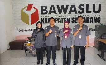 Foto bersama setelah selesai supervisi pada Senin, 16 Maret 2026.