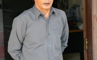 Ketua Bawaslu Kabupaten Semarang, Agus Riyanto sebagai pembina apel pagi Bawaslu Kabupaten Semarang pada 6 April 2026.