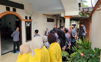 Suasana apel pagi Bawaslu Kabupaten Semarang pada Senin (13/4/2026).