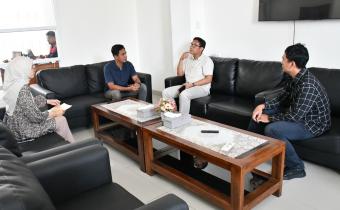 Bawaslu dan KPU Kabupaten Semarang diskusi pelaksanaan Pencocokan dan Penelitian Terbatas (Coktas) dalam rangka Pemutakhiran Data Pemilih Berkelanjutan (PDPB) Triwulan II Tahun 2026 pada Kamis, 30 April 2026.