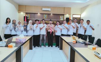 Rapat Evaluasi Pelaksanaan Pengawasan yang mengangkat tema "Optimalisasi Peran Saka Adhyasta Pemilu dalam Mendukung Pengawasan Partisipatif PDPB di Kabupaten Semarang", Rabu 6 Mei 2026