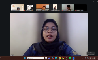 Pembukaan kegiatan Rapat Koordinasi Penarikan Data Partisipasi Masyarakat (Parmas) Semester I Tahun 2026 pada Kamis (18/6/2026).