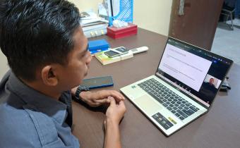 Anggota Bawaslu Kabupaten Semarang, Muharom Al Rosyid Mengikuti Kegiatan Literasi Pojok Pengawasan Edisi 14 dengan tema "Pengembangan Literasi Pengawasan di Era Digital" oleh Bawaslu Provinsi Jawa Tengah, Senin 8 Juni 2026